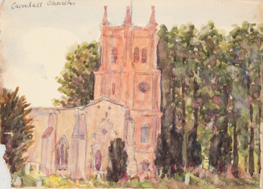 Lincoln Lee - Crondall Church - August 1917
