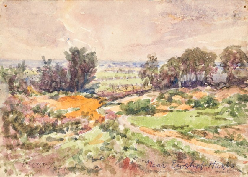 Lincoln Lee - Moorland near Ewshot - nd 1917