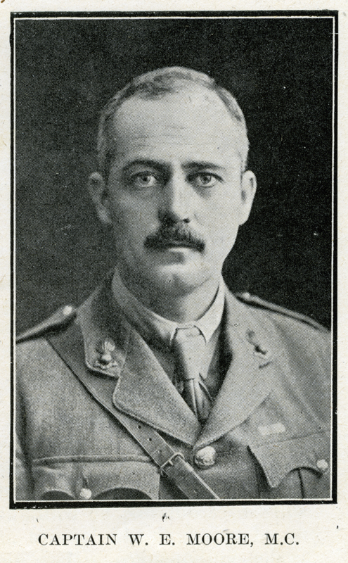 349454 Captain W E Moore, MC