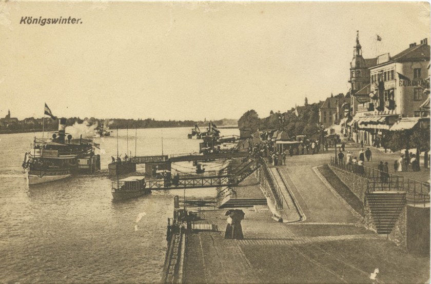 postcard - konigswinter - 1919