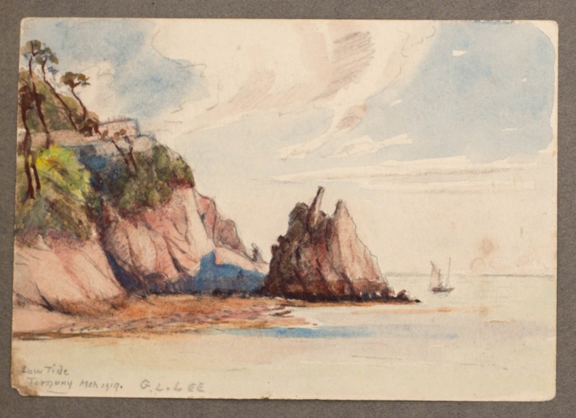 Lincoln Lee, Low tide, Torquay, March 1919